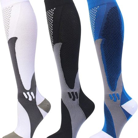 HYRIXDIRECT Compression Socks for Men Women 20-30 mmHg Compression Socks for Sports Support Socks